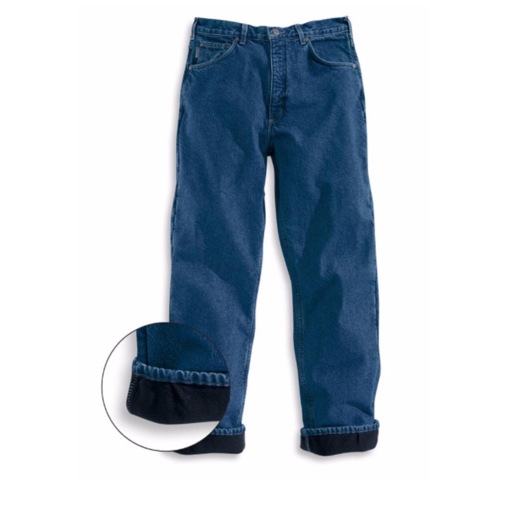 Carhartt Relaxed Fit Fleece Lined Jeans